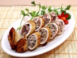 Mực nhồi thịt chiên