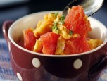 Trứng chiên xào cà chua