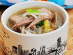 Canh giá đỗ nấu gan lợn