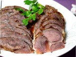 Bắp bò luộc ngũ vị