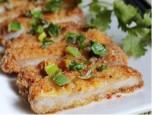 Thịt lợn chiên giòn tẩm mật ong