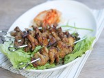 Thịt ba chỉ xiên nướng