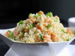 Cơm chiên tôm trứng muối