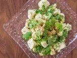 Salad đậu phụ bơ