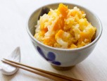 Ngọt thơm cơm bí đỏ