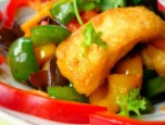 Đậu phụ xào mộc nhĩ ớt chuông
