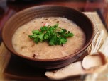 Cháo tôm nấm ngọt thơm