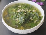 Canh rau ngót nấu tôm
