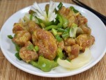 Thịt gà chiên giòn sốt dứa