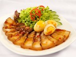 Thịt chiên xốt nước tương