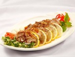 Ức vịt chiênxốt chanh