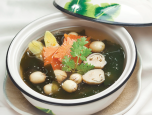 Canh rong biển hạt sen