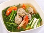 Canh ốc thì là