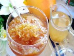 Mứt bưởi trị ho