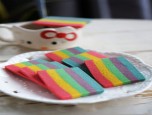 Bánh cầu vồng bắt mắt