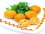 Thịt lợn viên cuộn ngô