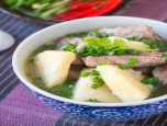 Canh sa kê nấu sườn