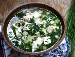 Canh hẹ nấu thịt