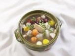 Canh gà nấu nho