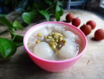 Chè vải đậu xanh