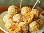 Khoai lang viên chiên