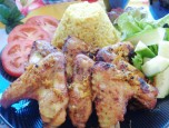 Cánh gà chiên riềng
