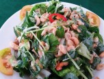 Gỏi tép riu rau càng cua chua ngọt
