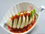 Mực nhồi thịt rim cà chua