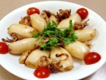 Mực chiên mắm đường
