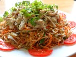 Nộm gà hoa chuối