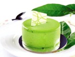 Bánh flan trà xanh