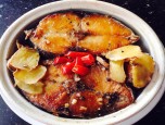 Cá thu rim gừng ớt