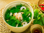 Canh rau má giải nhiệt ngày nóng