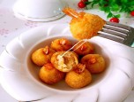 Tôm bọc phô mai chiên