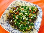 Cà tím nướng mỡ hành thơm ngon
