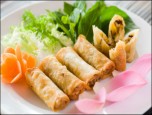 Làm nem rau củ cho mâm cúng rằm tháng 7