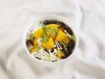 Canh rong biển bí đỏ