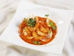 Tôm sú xốt gấc