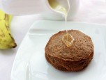Làm bánh pancake không cần bơ, bột hay đường