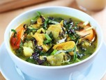 Đậm đà hương ốc bung sườn non