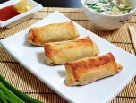 Nem chay nướng giòn rụm