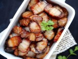 Ba chỉ nướng mật ong