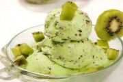 Xanh mát với kem kiwi Chocolate