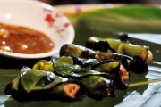 Chả cuốn lá bưởi - món ngon khó cưỡng