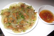 Món ngon xứ Huế: Bánh bột lọt nhân tôm