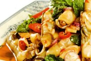 Ốc móng tay trộn chua cay