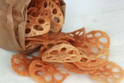 Tự làm Snack củ sen thơm giòn