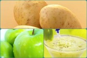 Sinh tố khoai tây táo xanh thơm ngon lạ miệng