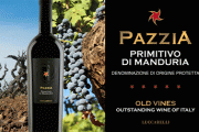 Rượu vang Pazzia Primitivo Di Manduria 100 năm tuổi