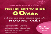 Ẩm thực tự chọn & Hát Karaoke giao lưu cùng ca sĩ tại Hương Việt
